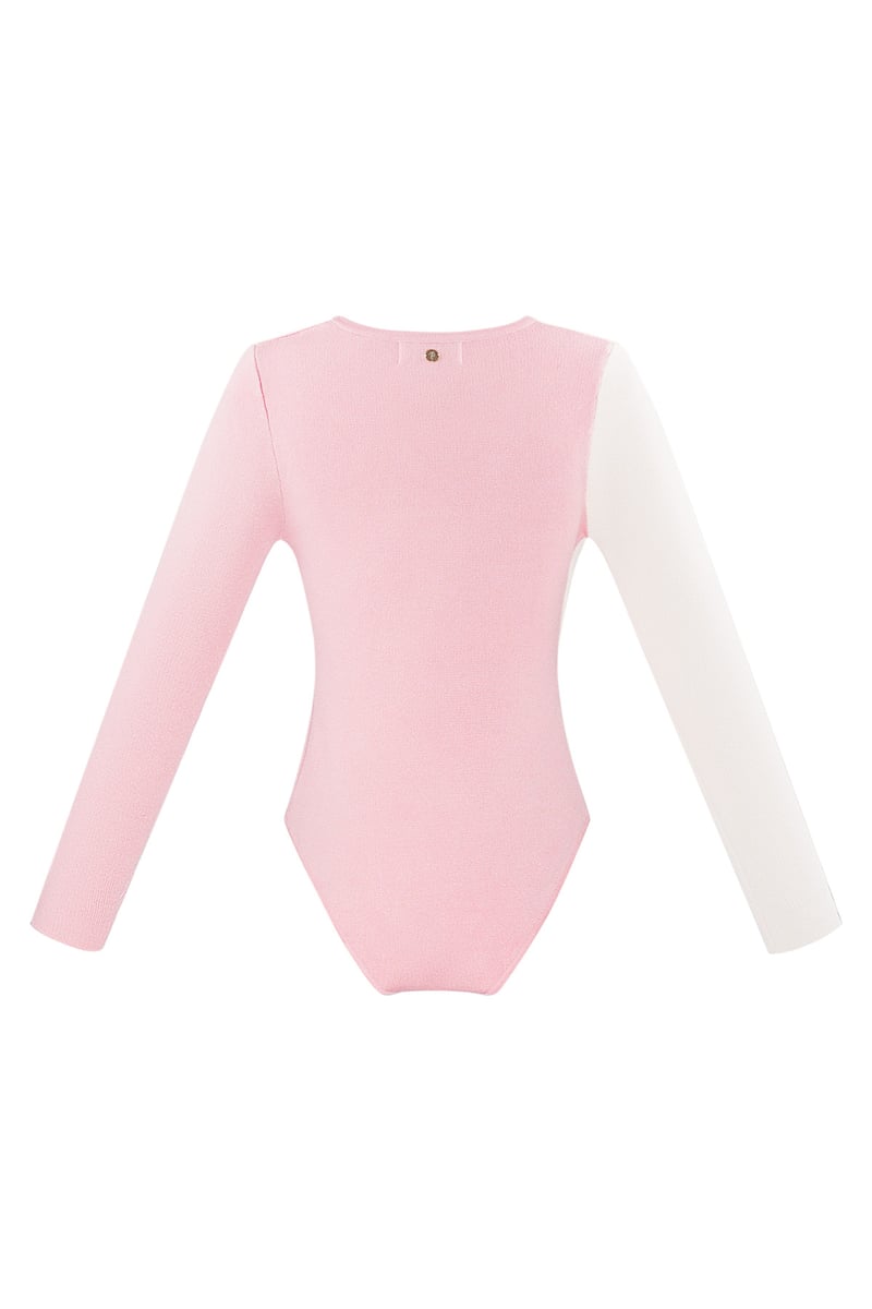 Body organic ying yang - pink white