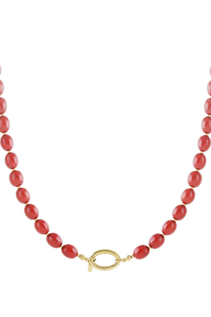 Acrylic Beaded Necklaces Beads Casual Daily-10.5*13mm