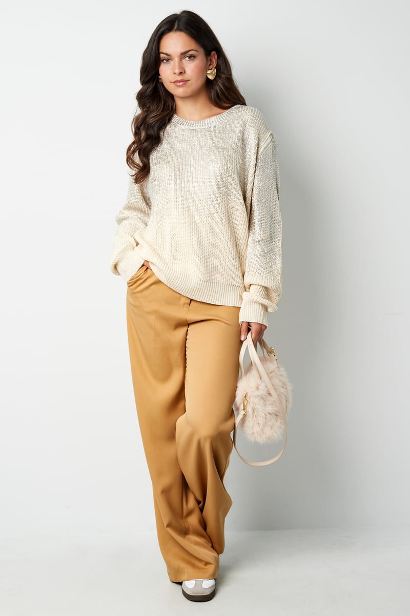 glitz and glow sweater