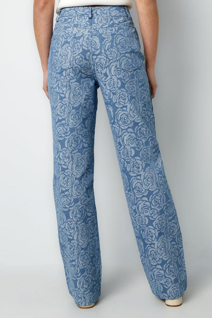 Flower fusion pants