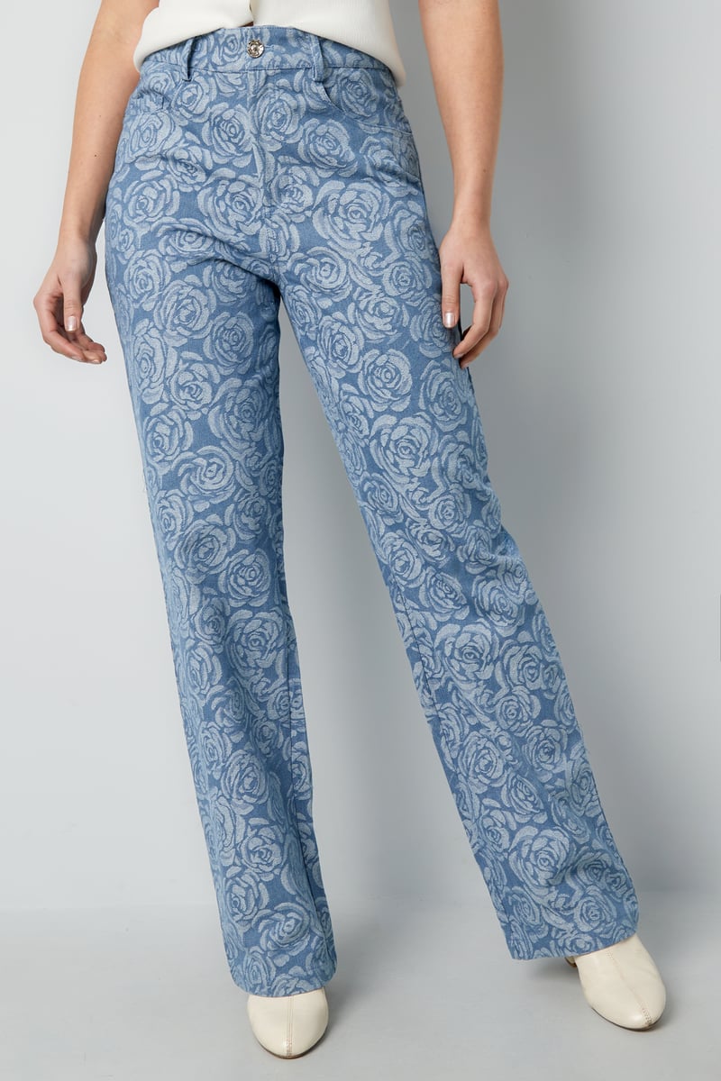 Flower fusion pants