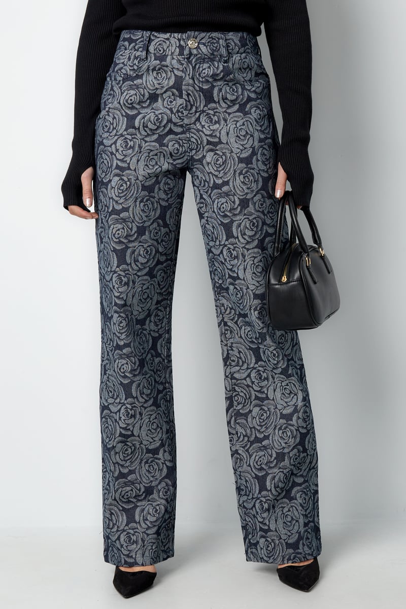 Flower fusion pants