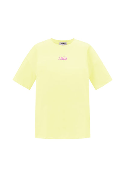 Amor por el mar oversized tee