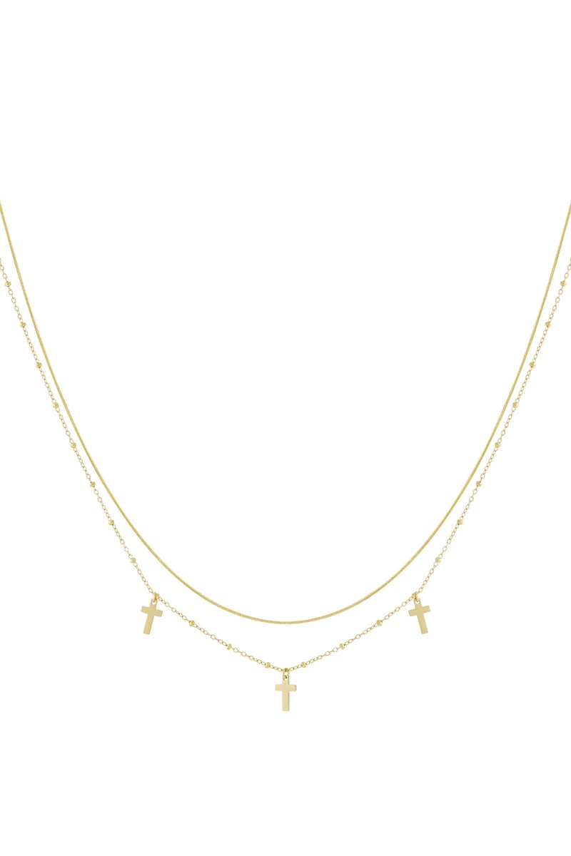   Layered Necklaces Cross Casual Daily Simple Series Women's jewelry