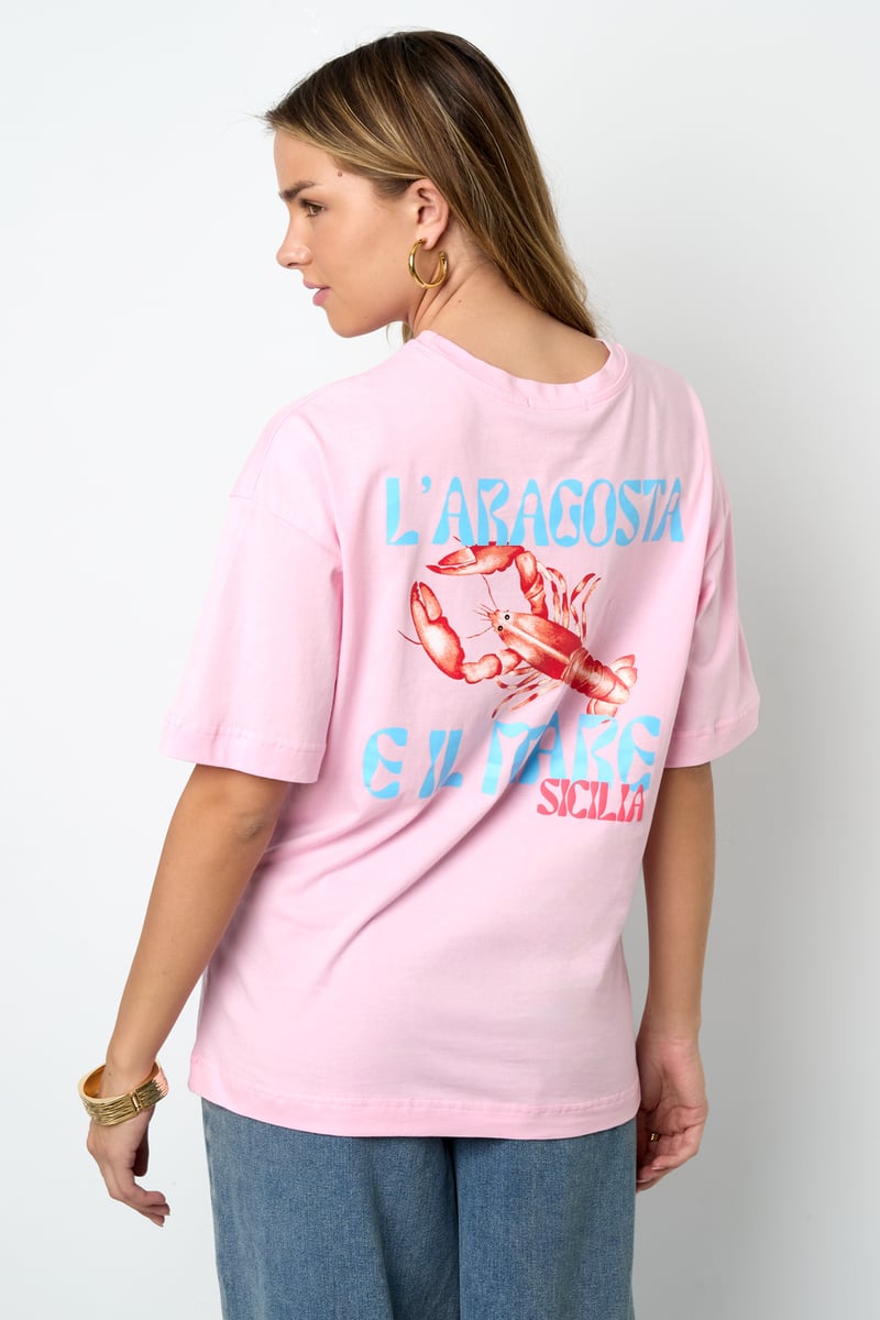 Aragosta Riviera Sicilia oversized tee