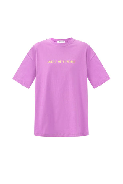 T-shirt scent of summer