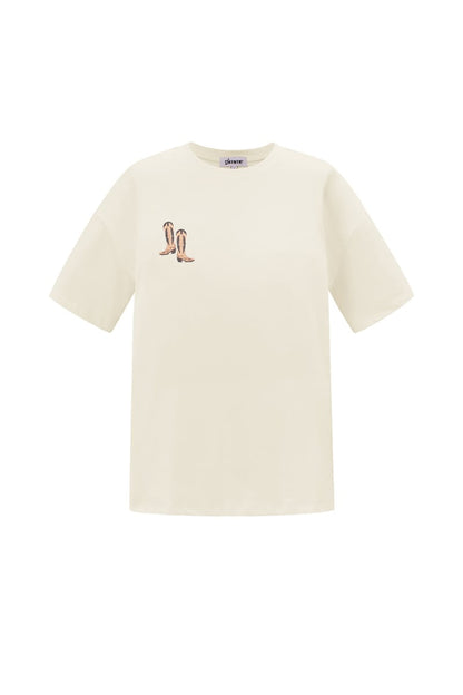 T-shirt Cowboy Boots