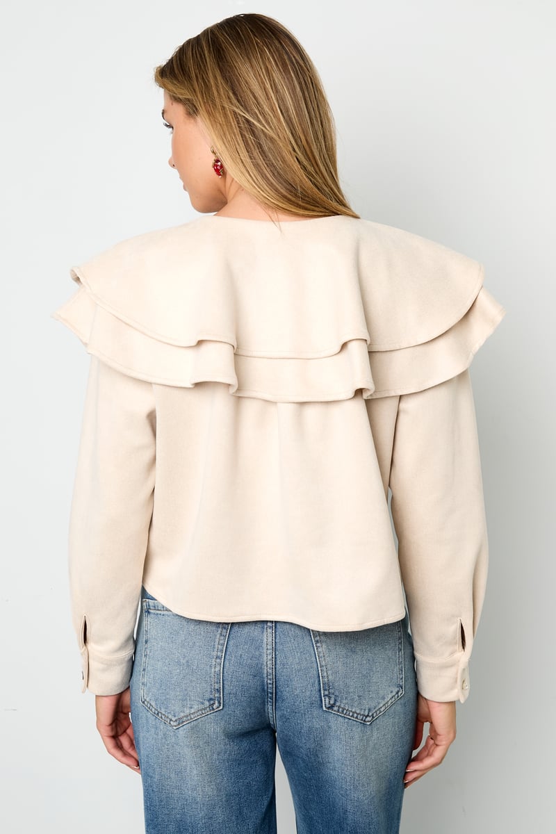 Layered Blouse Suede