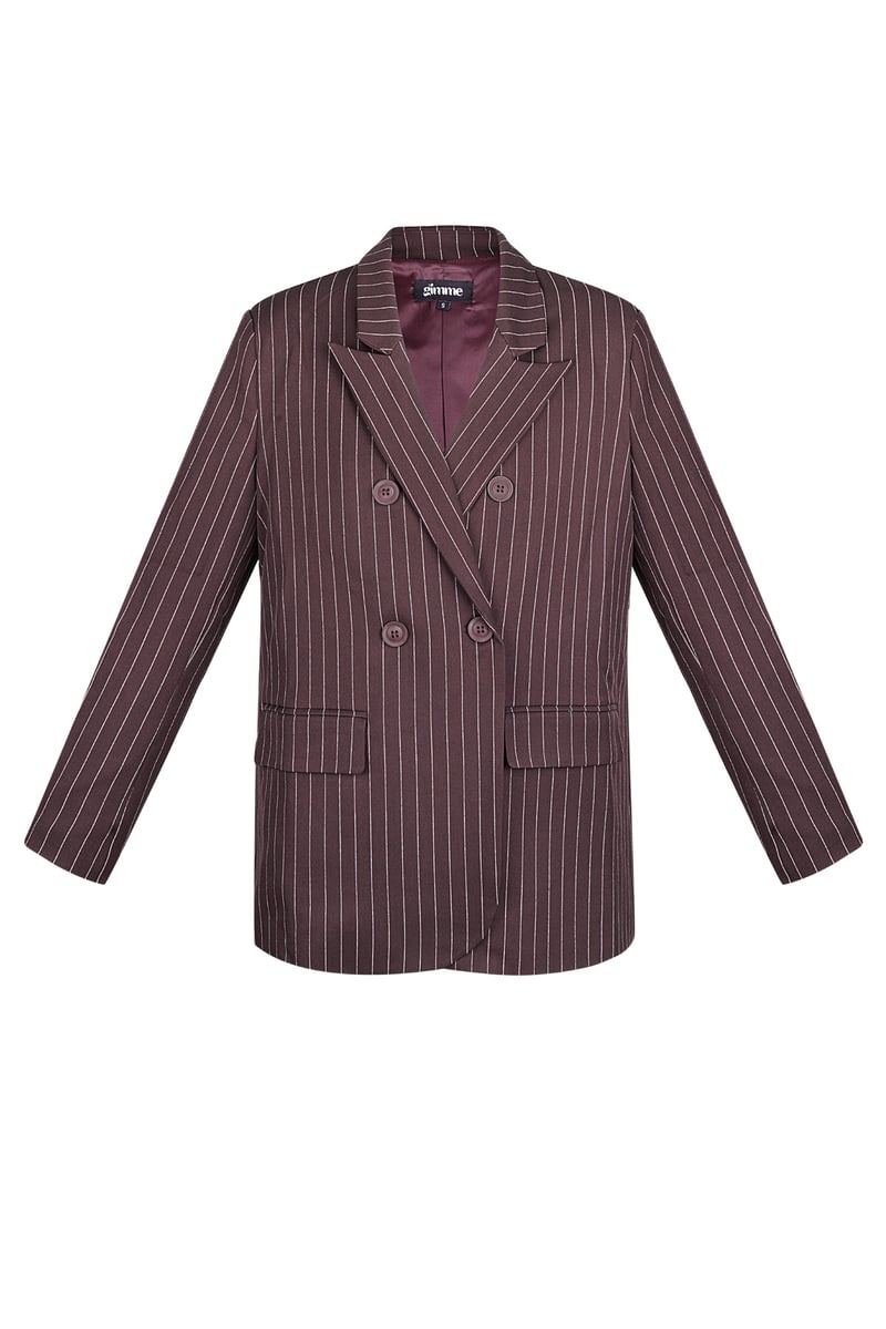 Pinstripe Blazer