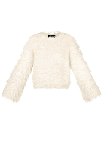 Fluffy finesse top