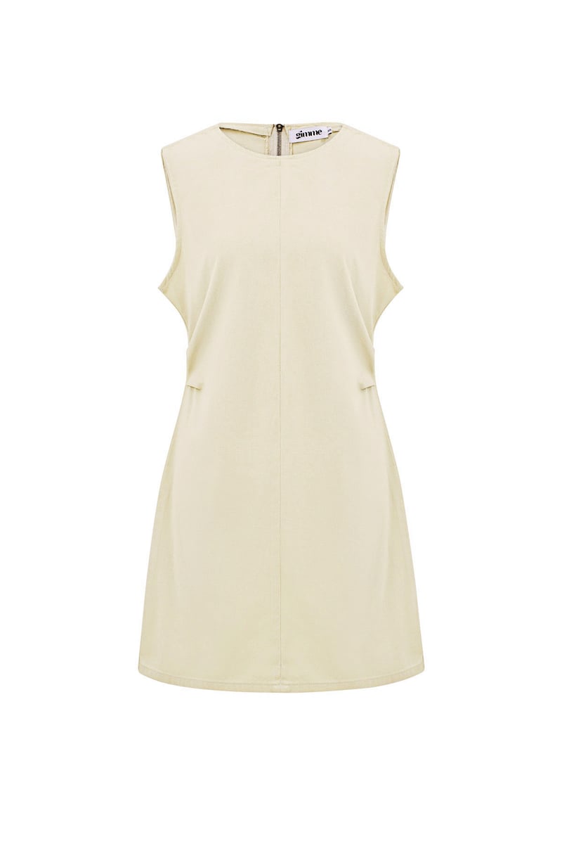 Cute Mini Dress - Off White