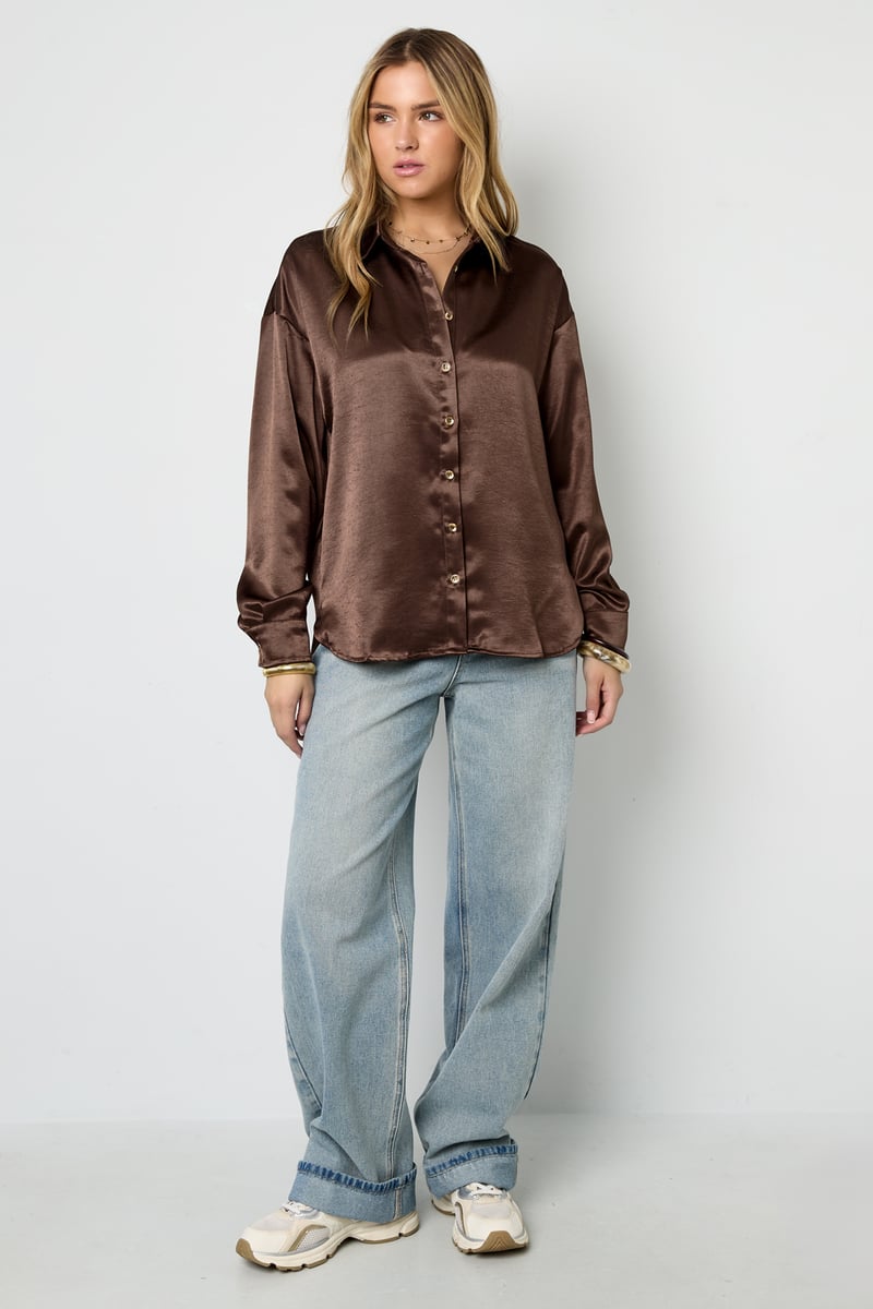 Silk Look Blouse