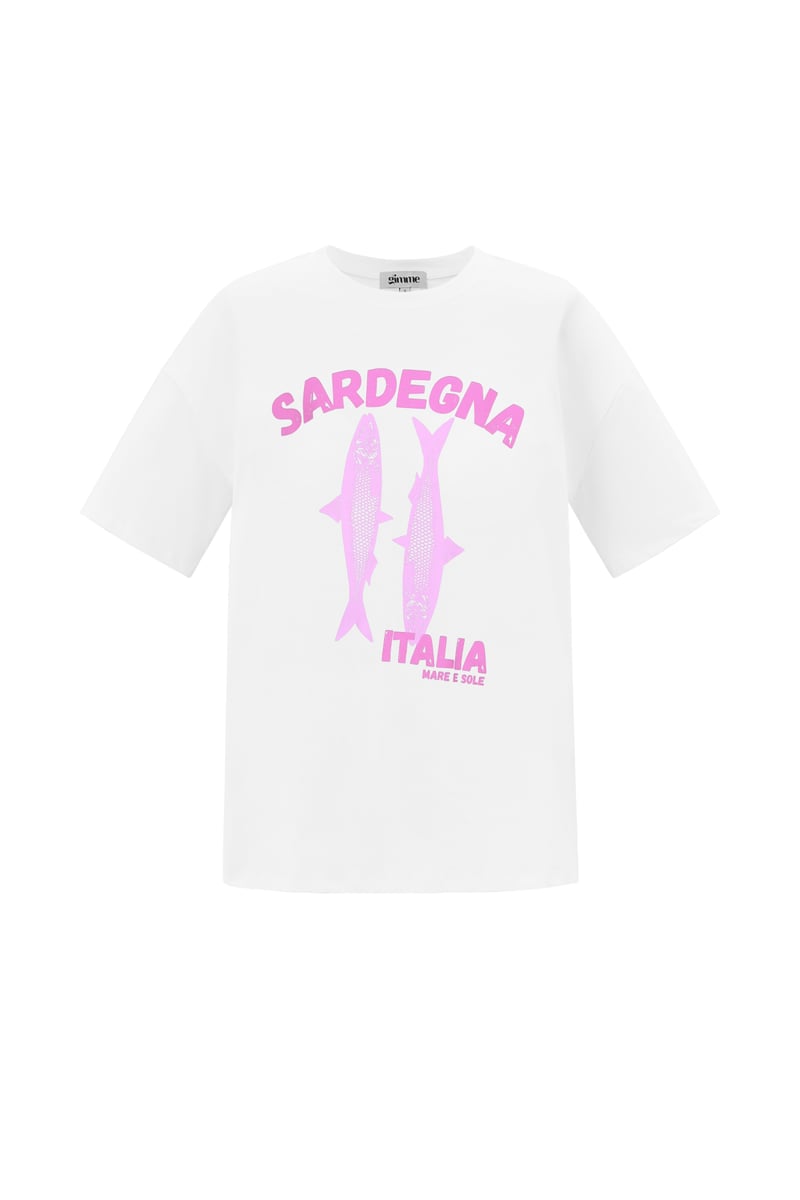 Sardegna Italia oversized tee
