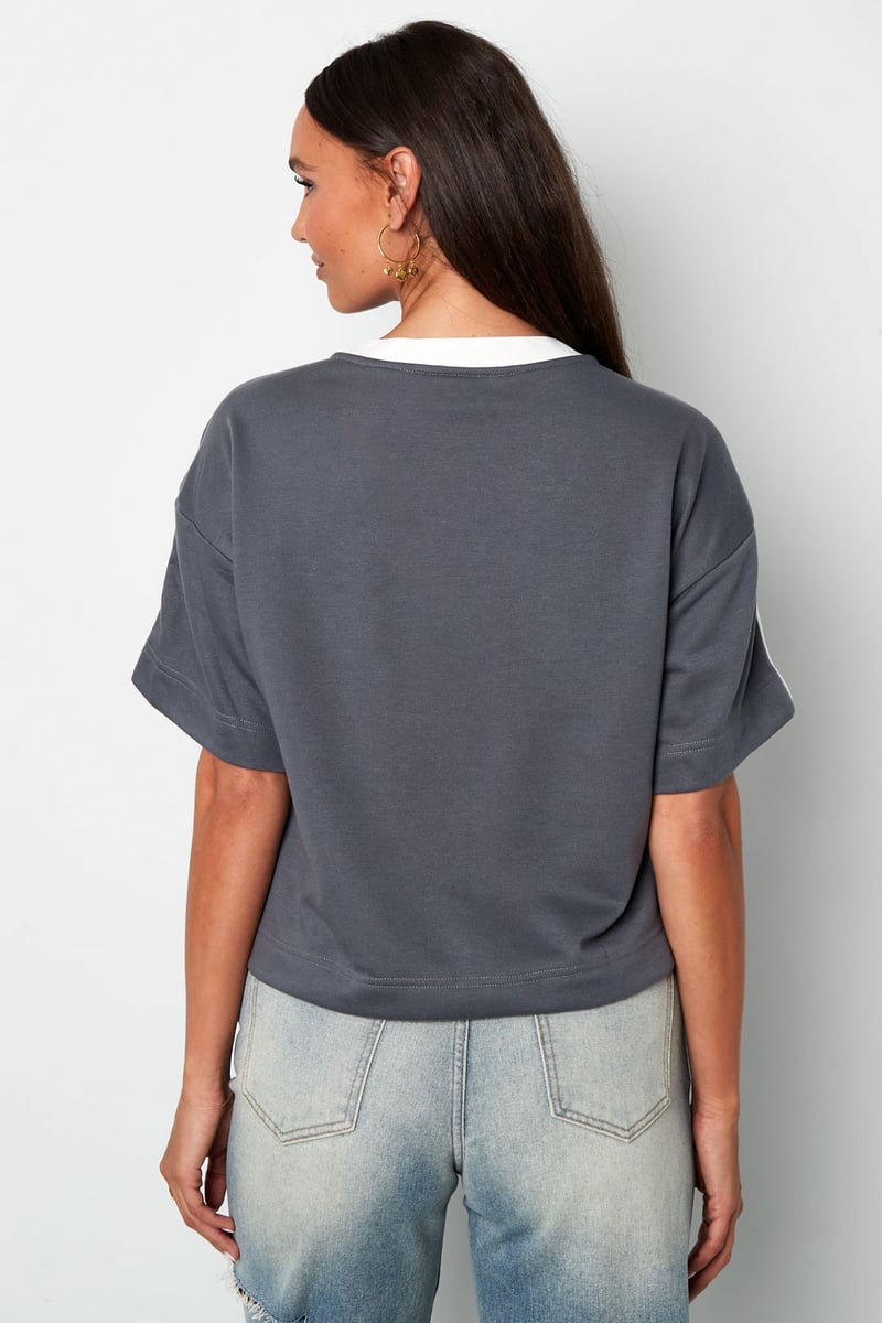 Cropped Football Shirt