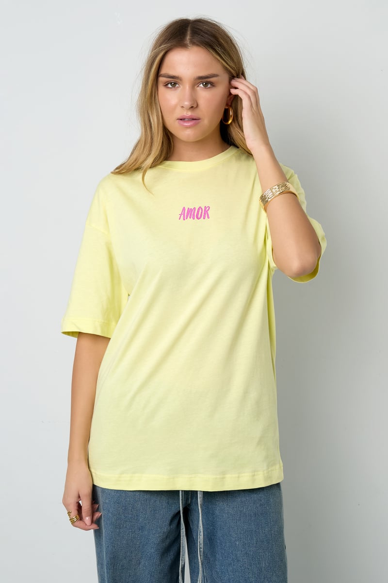 Amor por el mar oversized tee