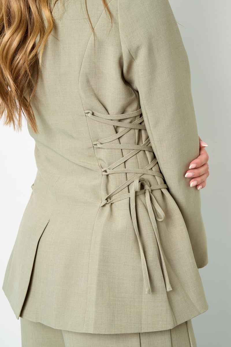 Fitted Blazer Laced