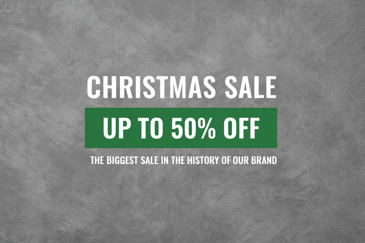 Christmas Sale Banner - Same Ratio