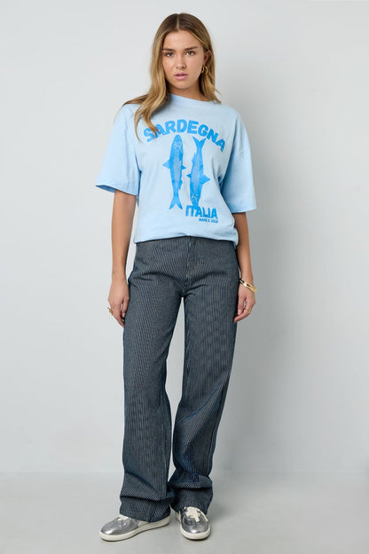 Sardegna Italia oversized tee
