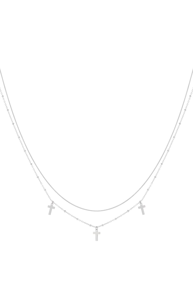   Layered Necklaces Cross Casual Daily Simple Series Women's jewelry
