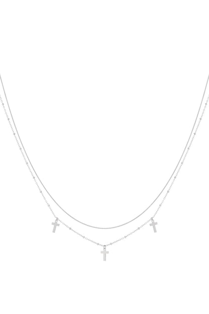   Layered Necklaces Cross Casual Daily Simple Series Women's jewelry